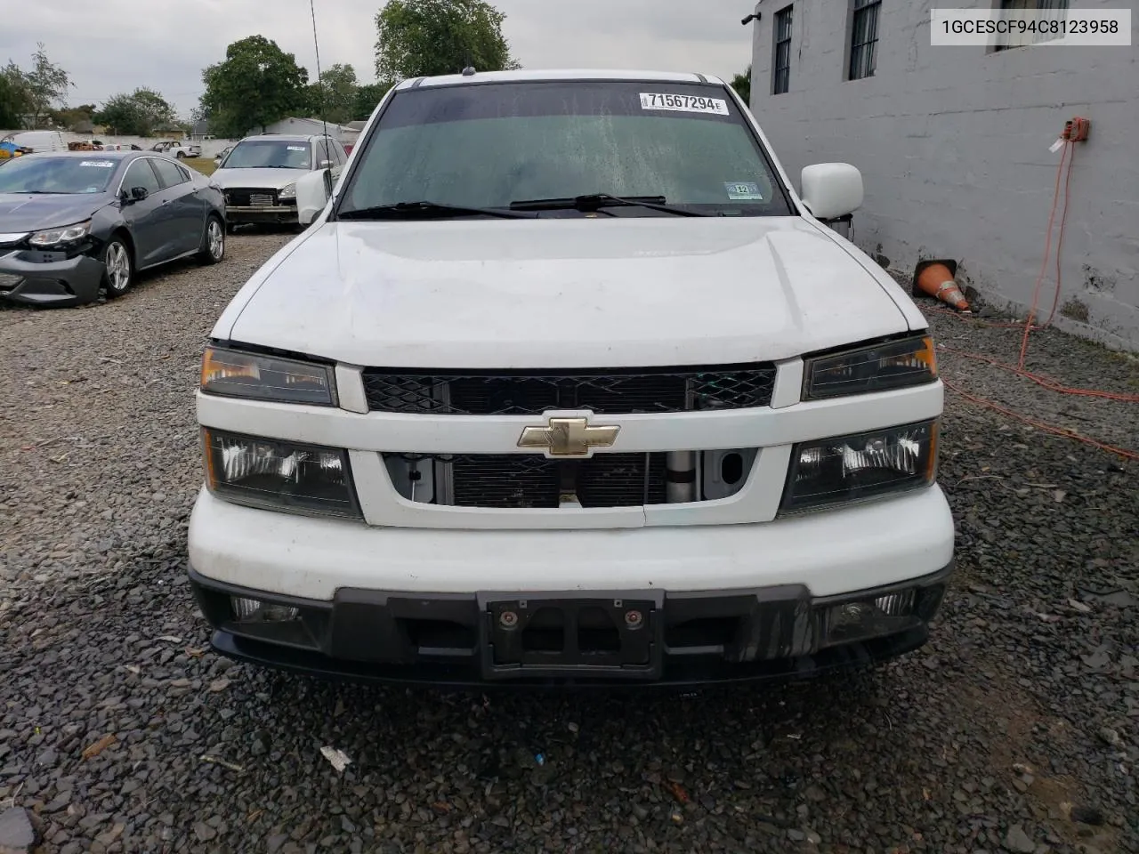 1GCESCF94C8123958 2012 Chevrolet Colorado Lt