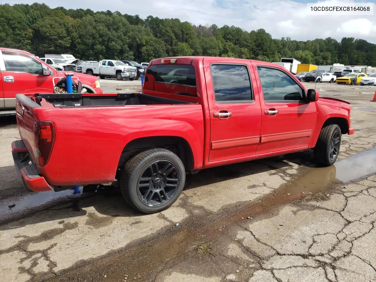 2012 Chevrolet Colorado Lt VIN: 1GCDSCFEXC8164068 Lot: 72327504