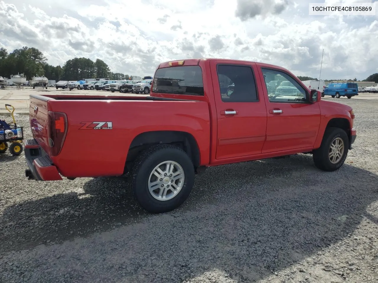 1GCHTCFE4C8105869 2012 Chevrolet Colorado Lt