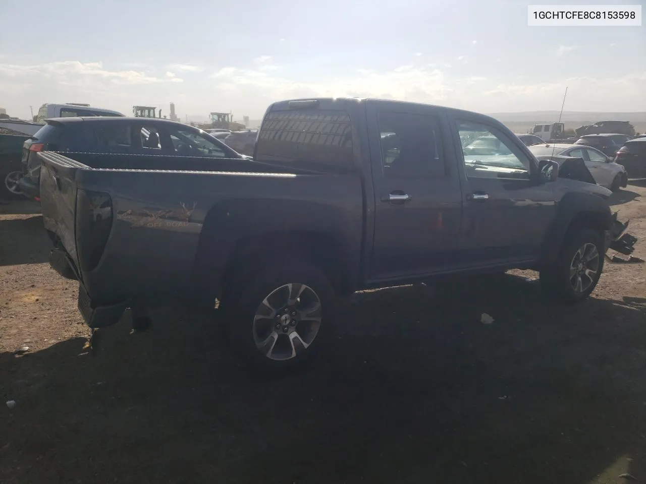 2012 Chevrolet Colorado Lt VIN: 1GCHTCFE8C8153598 Lot: 74248574