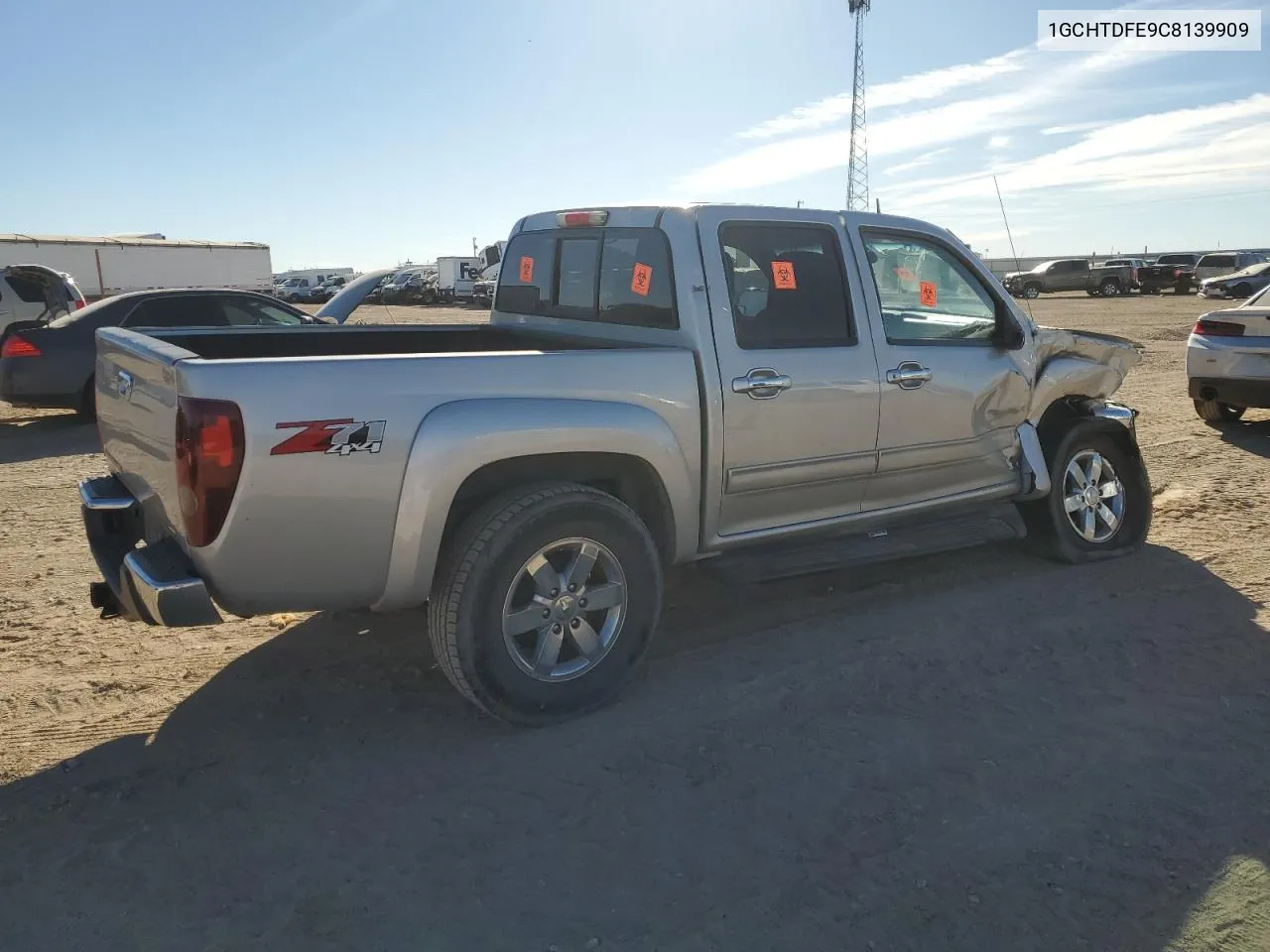 2012 Chevrolet Colorado Lt VIN: 1GCHTDFE9C8139909 Lot: 77536454