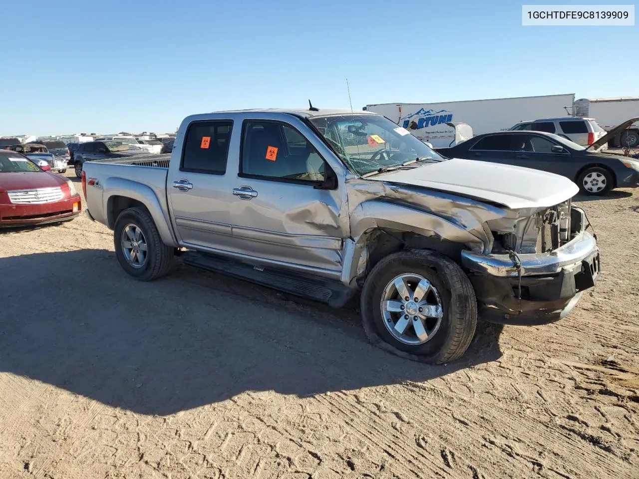 2012 Chevrolet Colorado Lt VIN: 1GCHTDFE9C8139909 Lot: 77536454