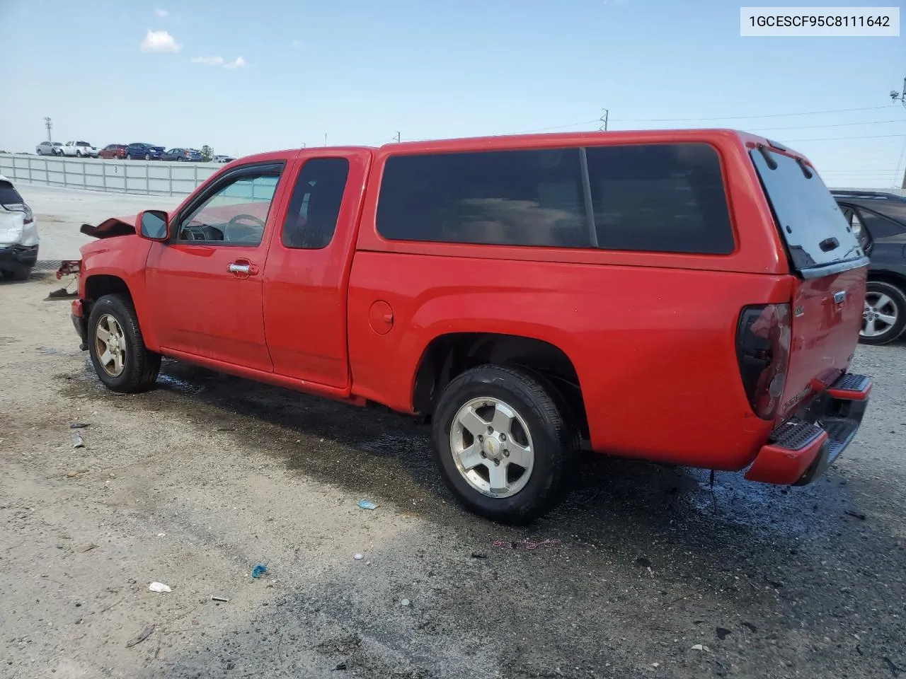 2012 Chevrolet Colorado Lt VIN: 1GCESCF95C8111642 Lot: 78067494