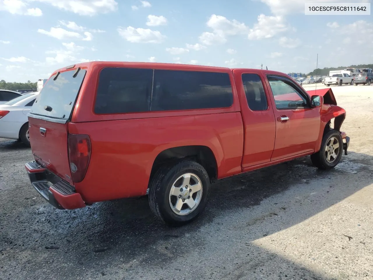 2012 Chevrolet Colorado Lt VIN: 1GCESCF95C8111642 Lot: 78067494