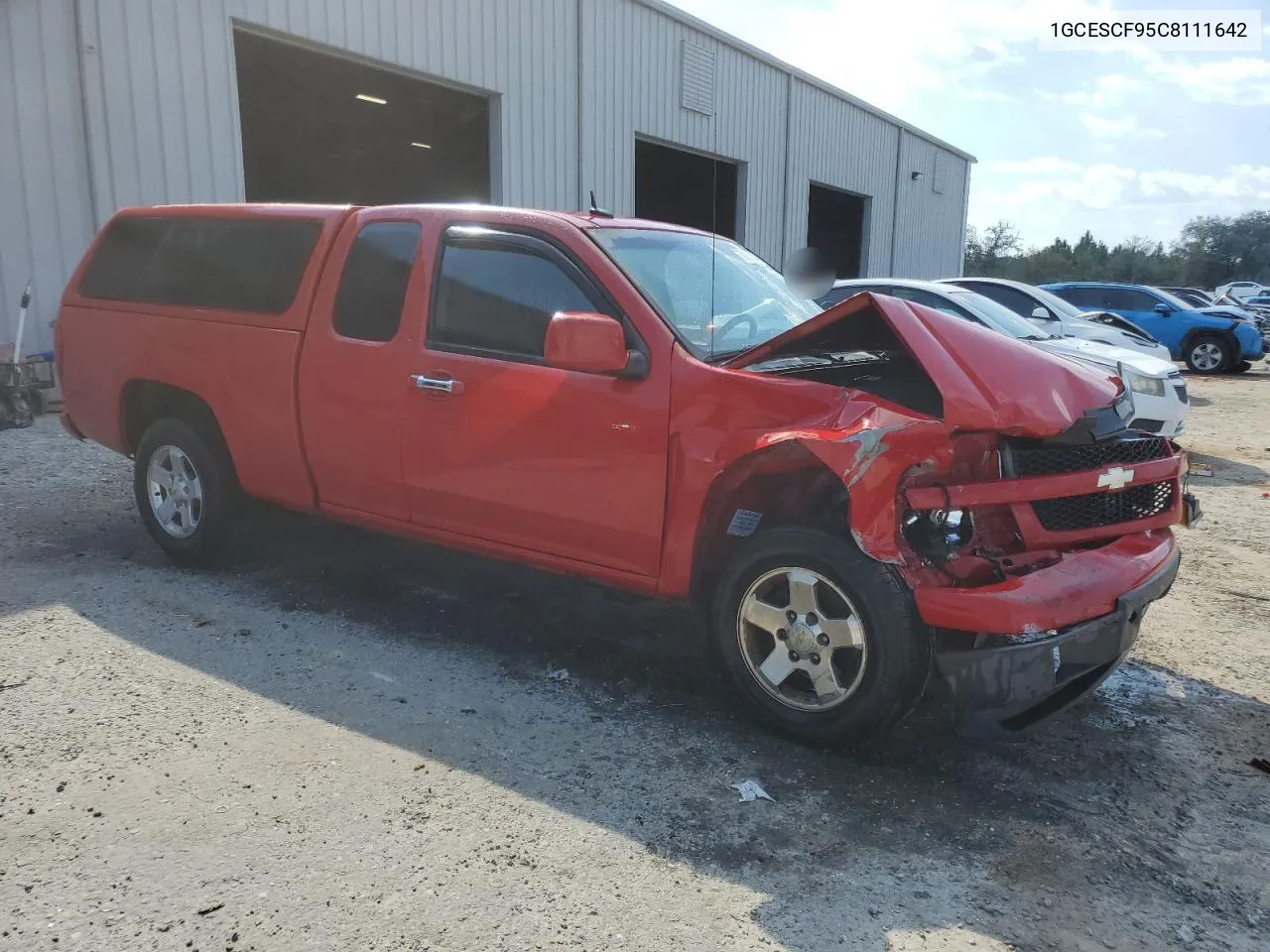 2012 Chevrolet Colorado Lt VIN: 1GCESCF95C8111642 Lot: 78067494