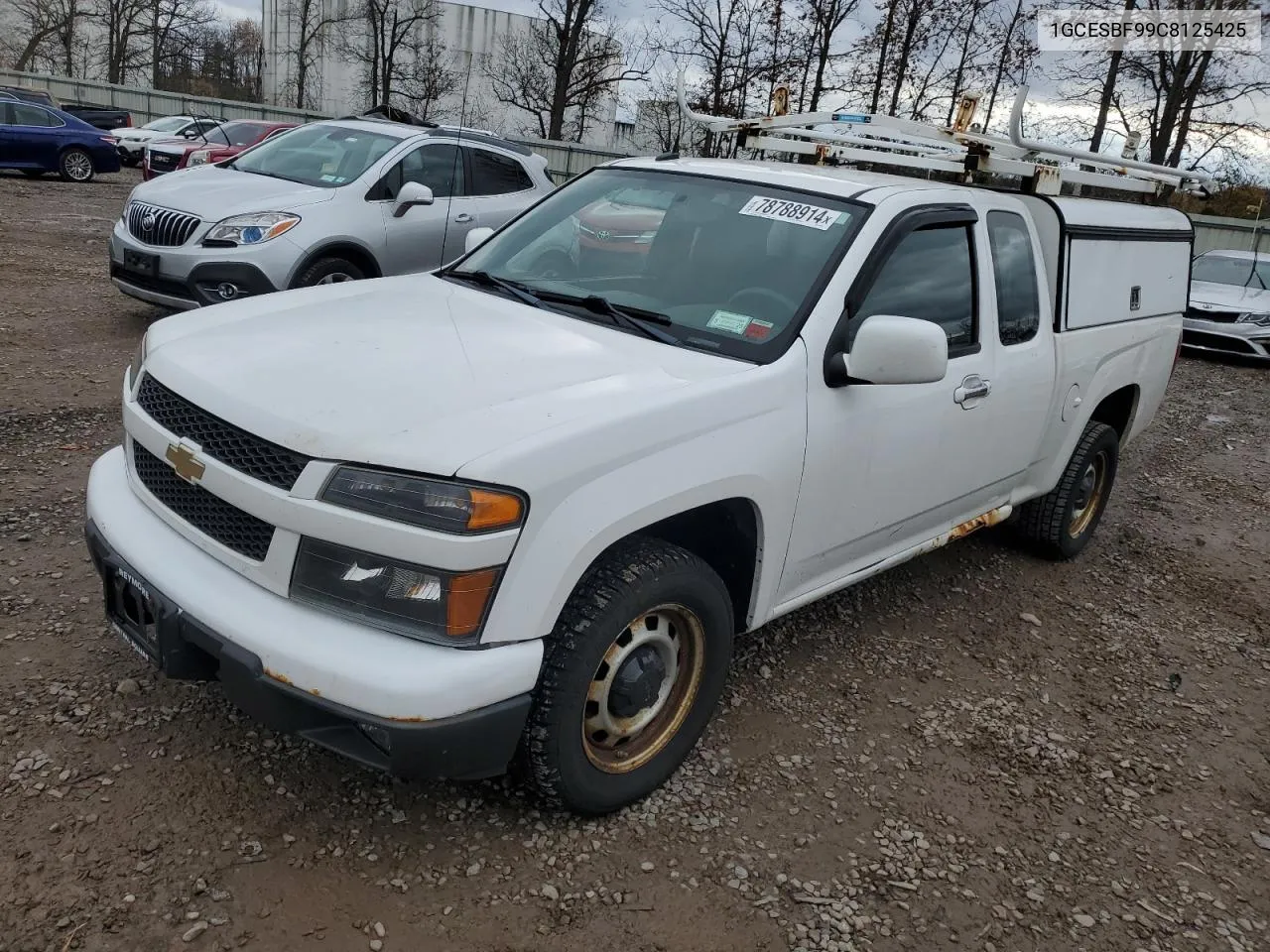 2012 Chevrolet Colorado VIN: 1GCESBF99C8125425 Lot: 78788914