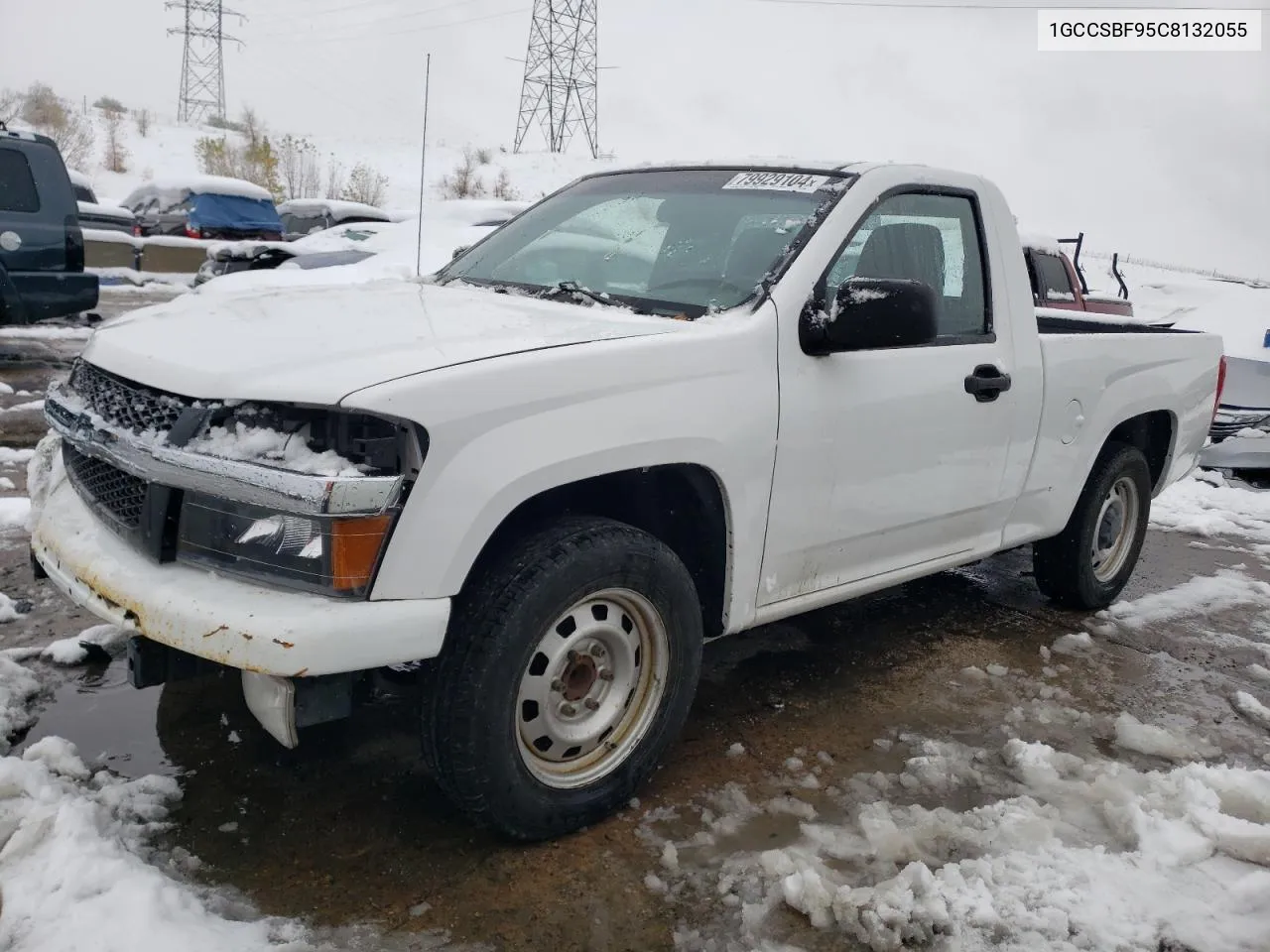 2012 Chevrolet Colorado VIN: 1GCCSBF95C8132055 Lot: 79929104