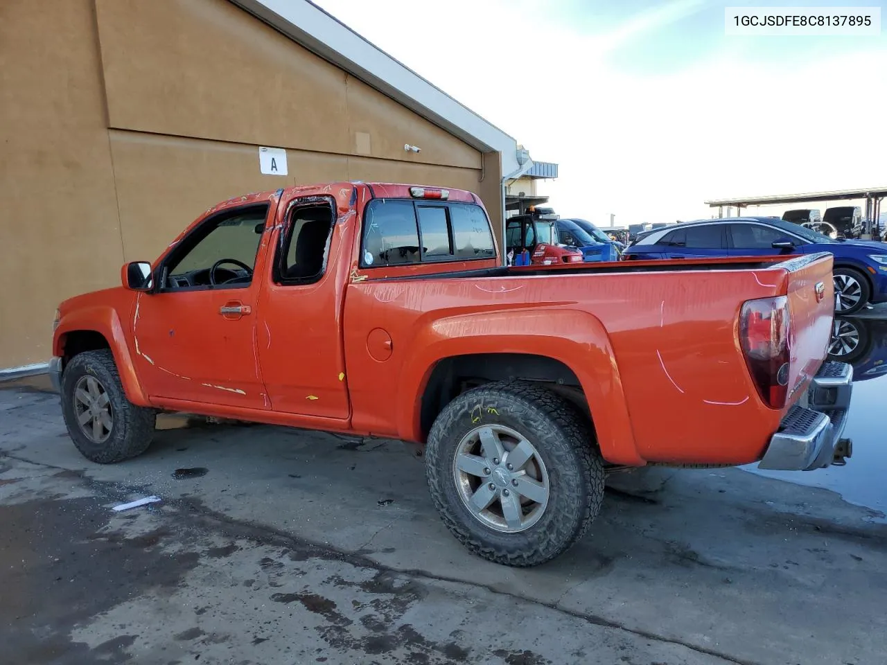 2012 Chevrolet Colorado Lt VIN: 1GCJSDFE8C8137895 Lot: 80761994