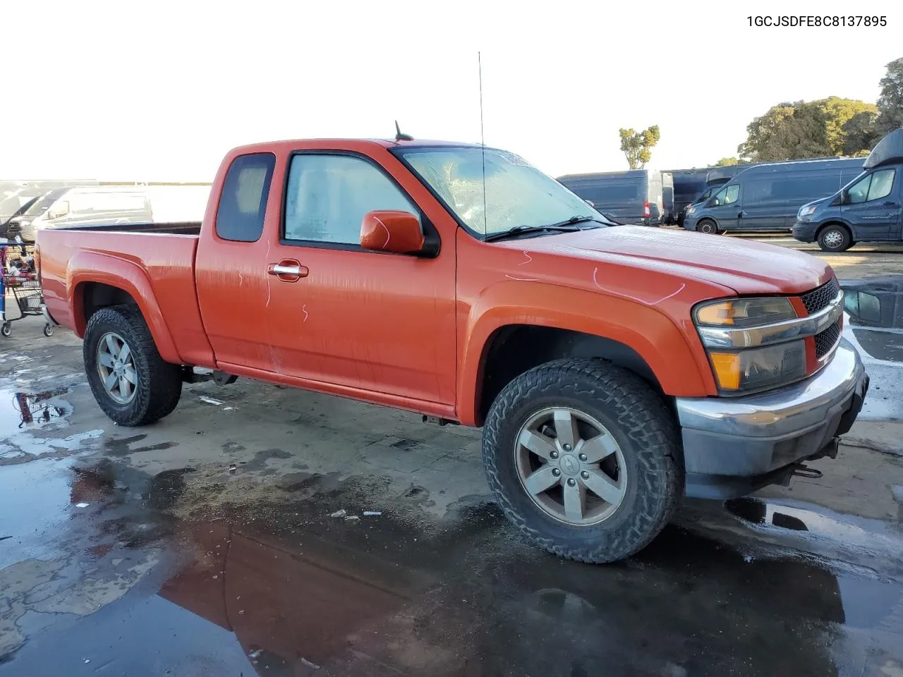 2012 Chevrolet Colorado Lt VIN: 1GCJSDFE8C8137895 Lot: 80761994