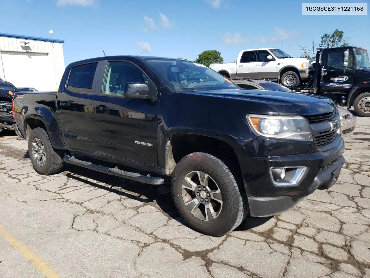 2015 Chevrolet Colorado Z71 VIN: 1GCGSCE31F1221168 Lot: 53867004