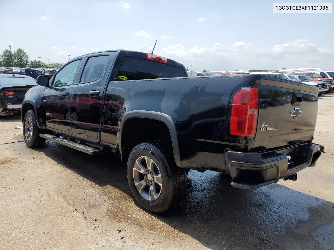 2015 Chevrolet Colorado Z71 VIN: 1GCGTCE3XF1121986 Lot: 55939004