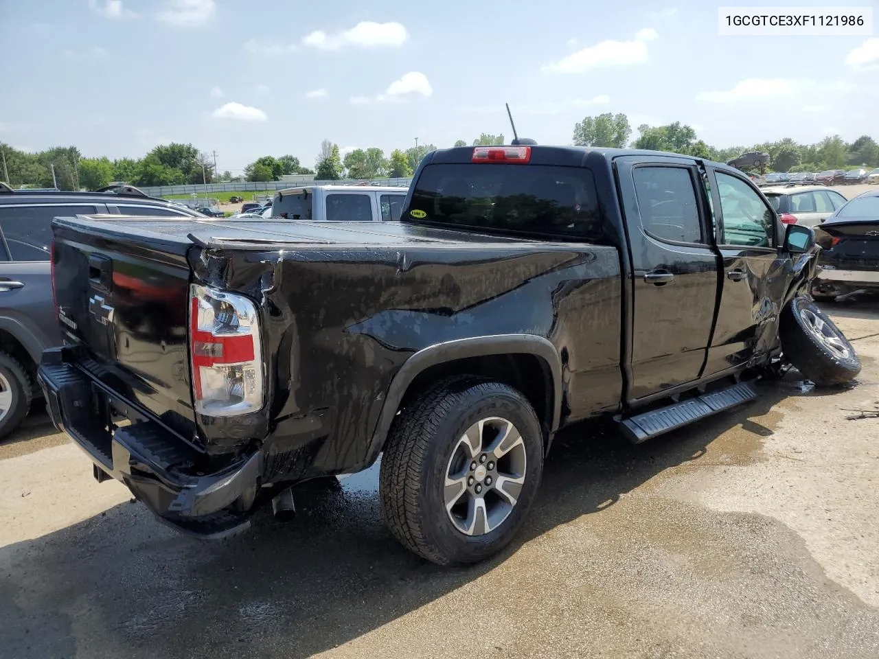 2015 Chevrolet Colorado Z71 VIN: 1GCGTCE3XF1121986 Lot: 55939004