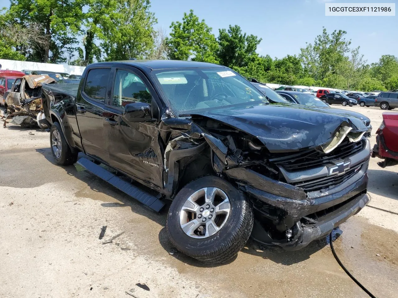 2015 Chevrolet Colorado Z71 VIN: 1GCGTCE3XF1121986 Lot: 55939004