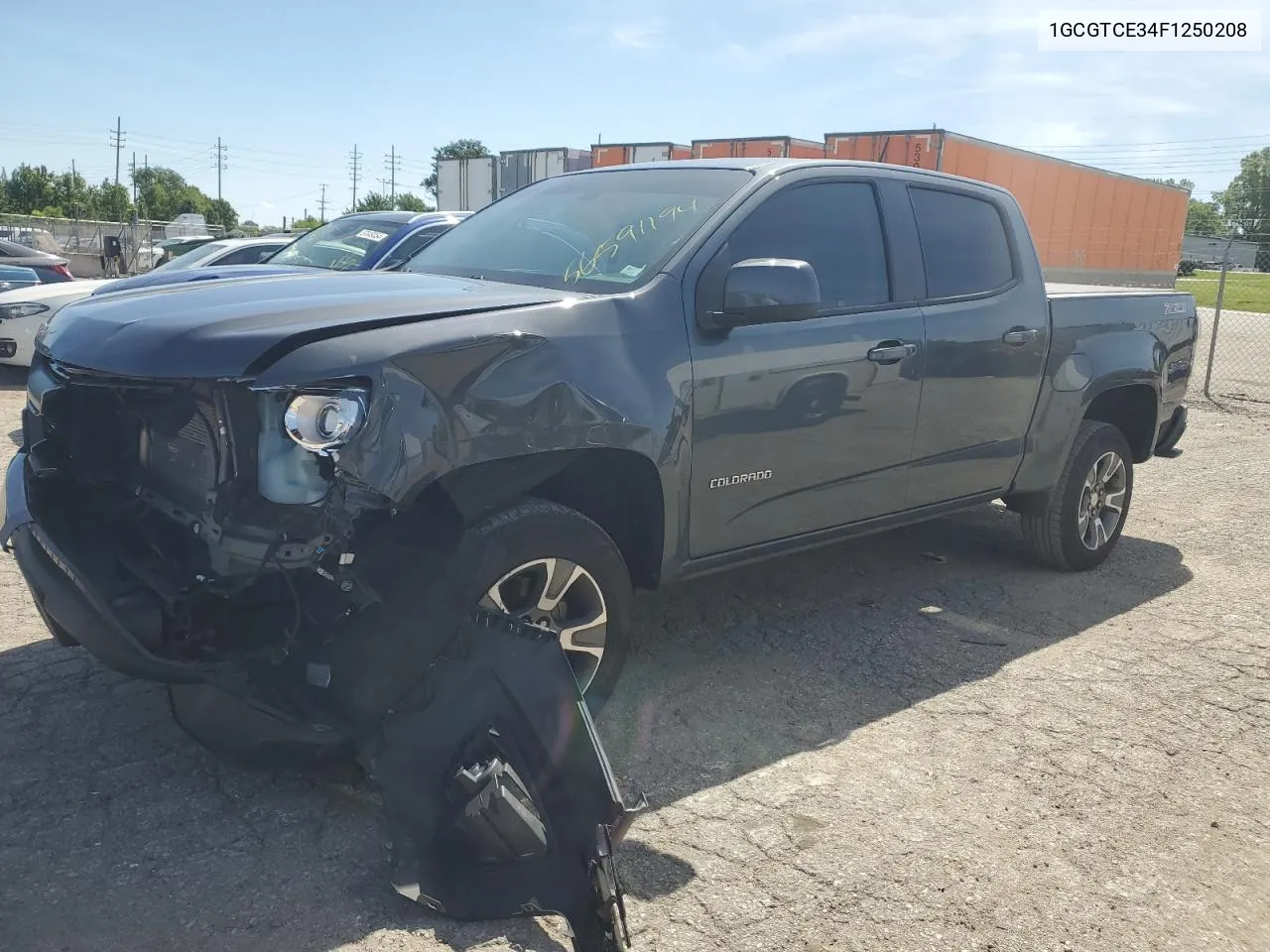 2015 Chevrolet Colorado Z71 VIN: 1GCGTCE34F1250208 Lot: 56591194