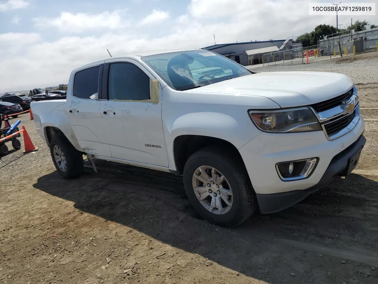 1GCGSBEA7F1259819 2015 Chevrolet Colorado Lt