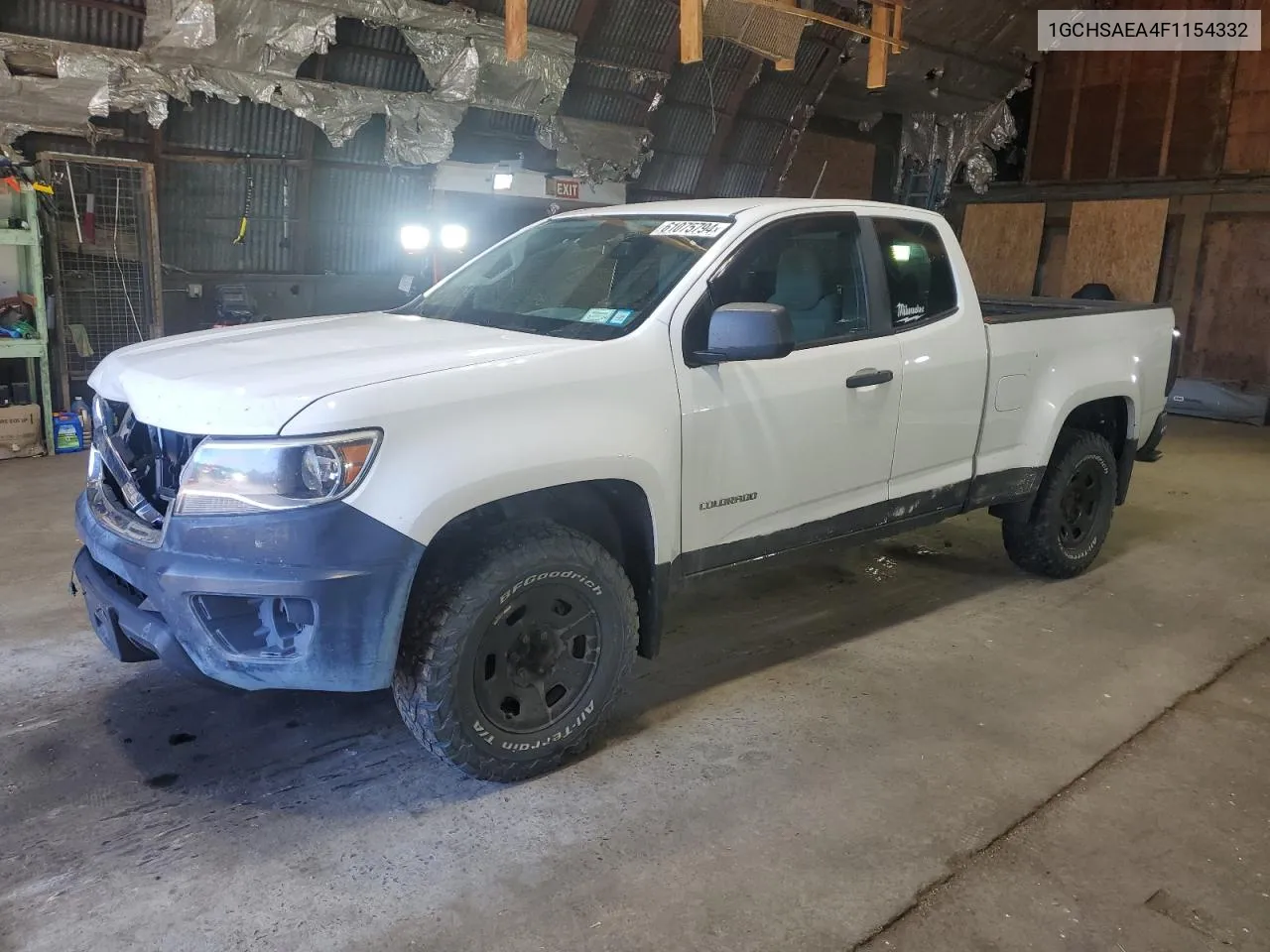 1GCHSAEA4F1154332 2015 Chevrolet Colorado