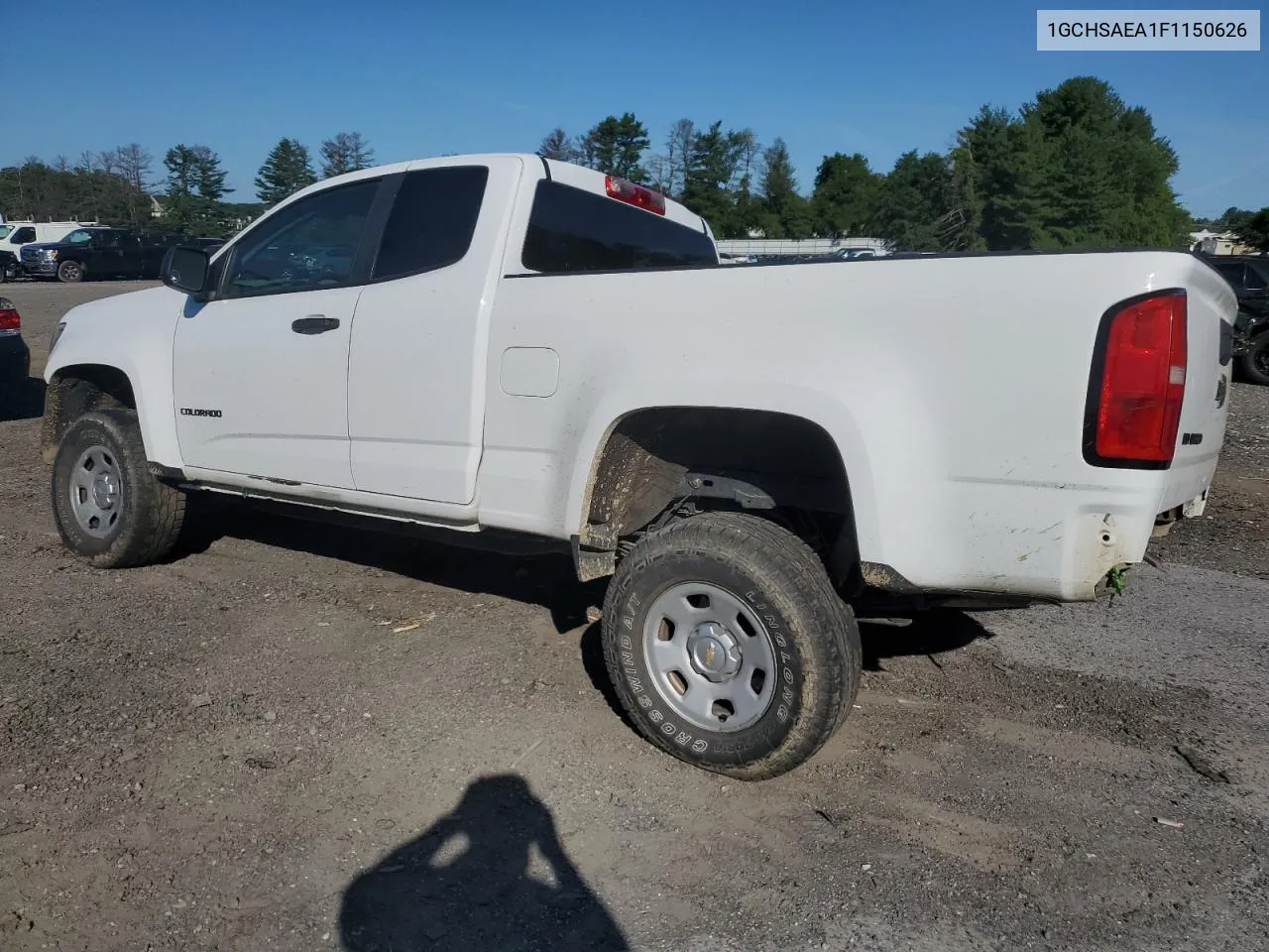 2015 Chevrolet Colorado VIN: 1GCHSAEA1F1150626 Lot: 61649124