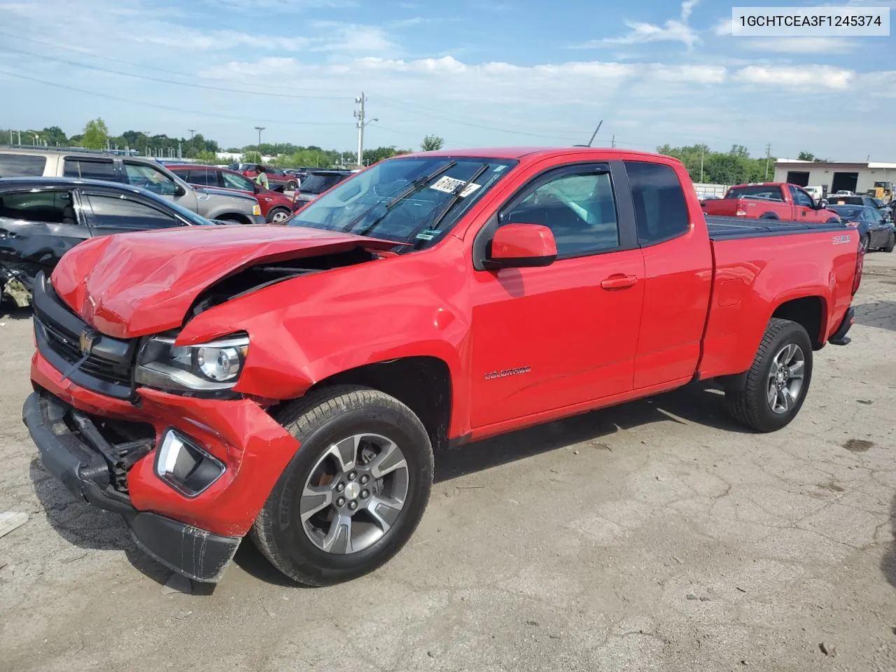 2015 Chevrolet Colorado Z71 VIN: 1GCHTCEA3F1245374 Lot: 61809584