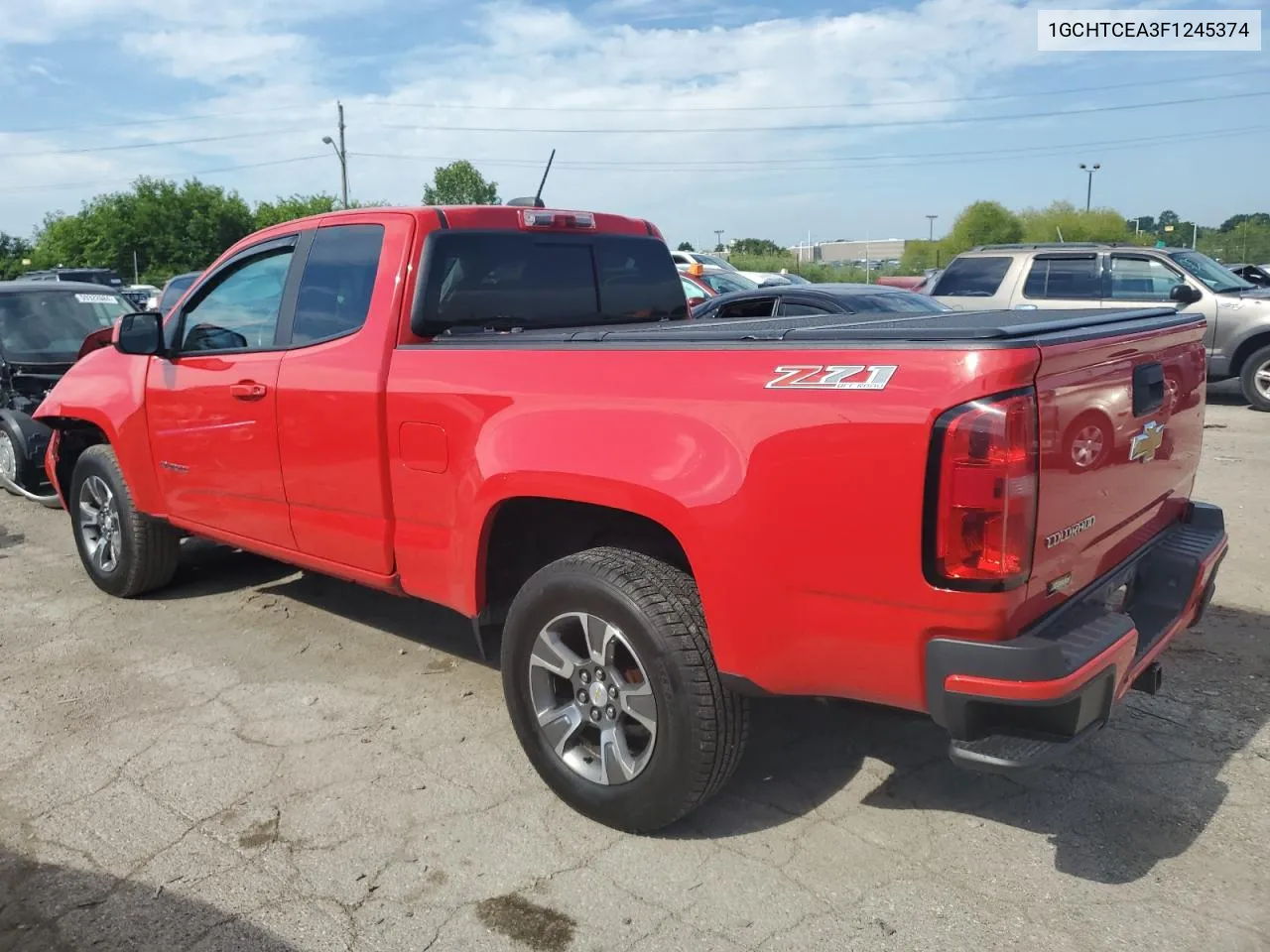 2015 Chevrolet Colorado Z71 VIN: 1GCHTCEA3F1245374 Lot: 61809584