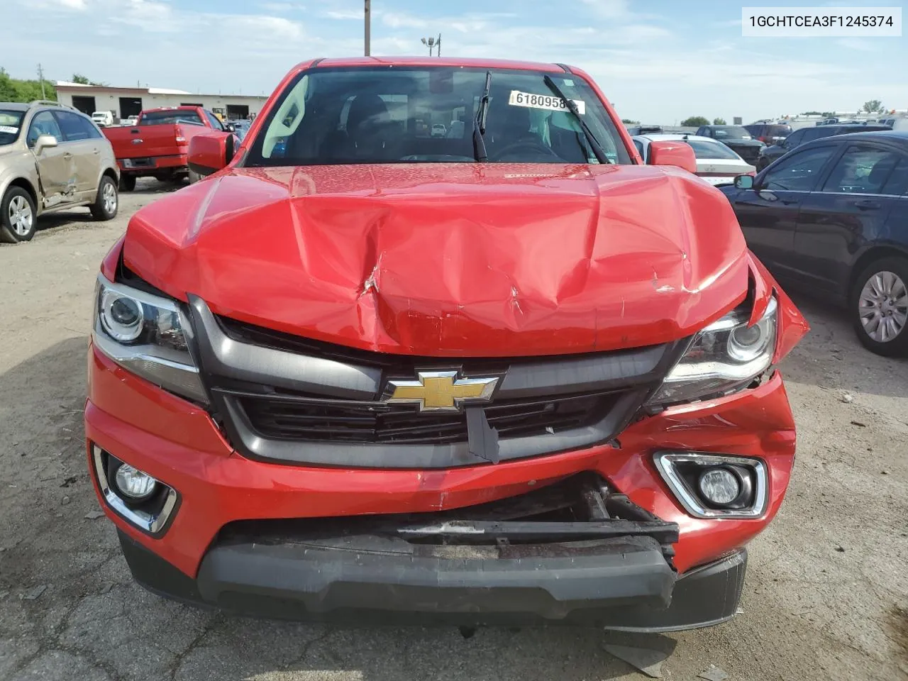 2015 Chevrolet Colorado Z71 VIN: 1GCHTCEA3F1245374 Lot: 61809584