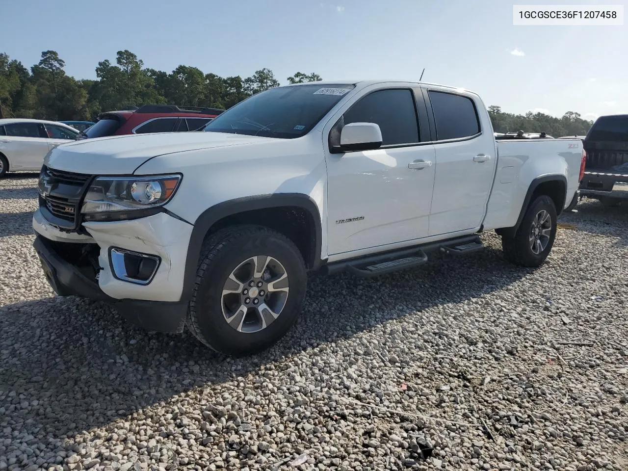 2015 Chevrolet Colorado Z71 VIN: 1GCGSCE36F1207458 Lot: 62916274