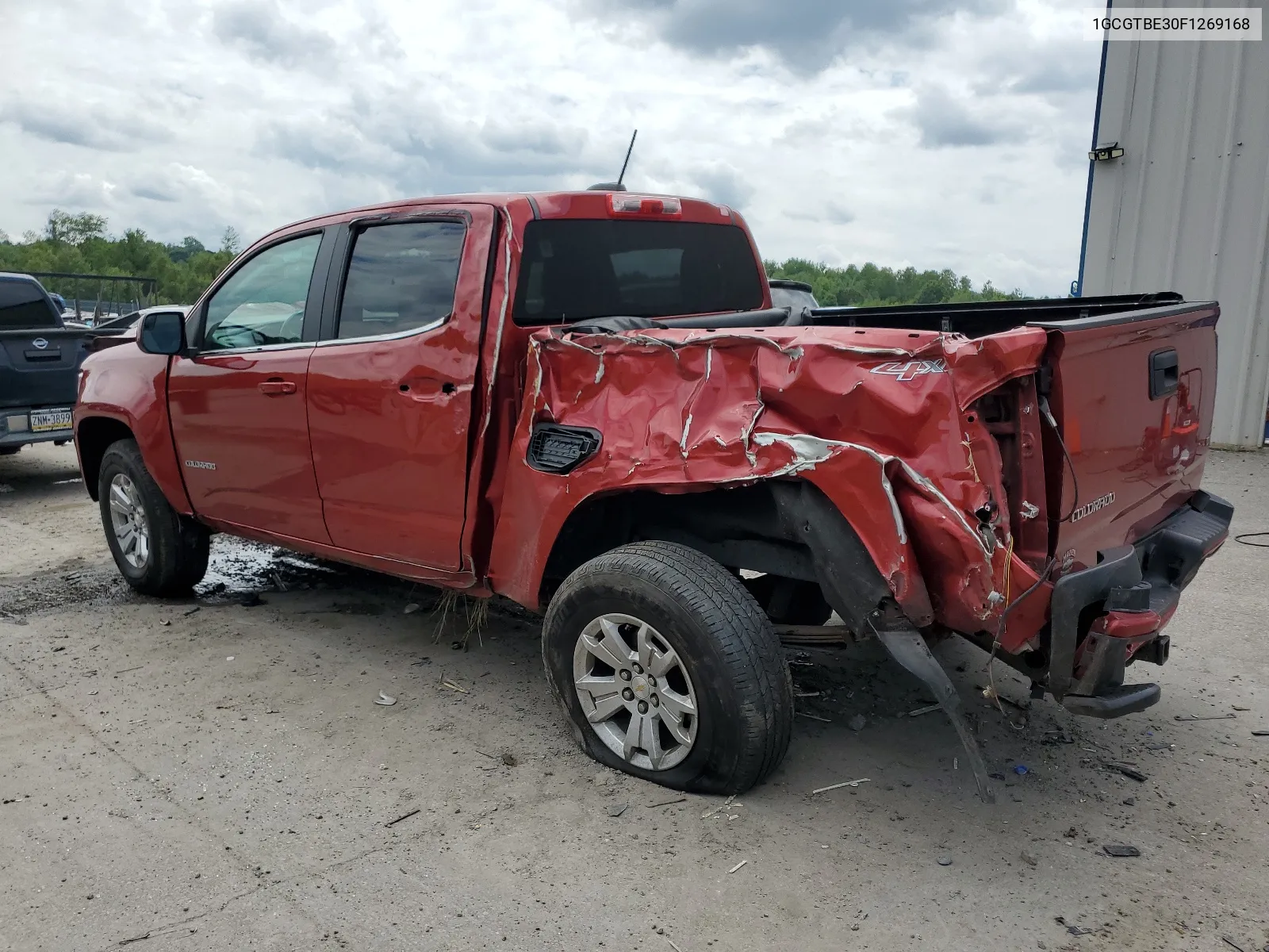 1GCGTBE30F1269168 2015 Chevrolet Colorado Lt