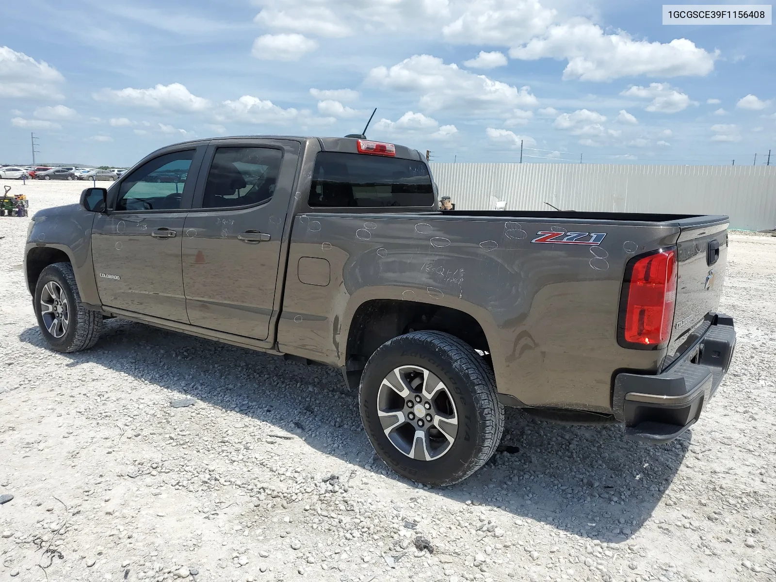 2015 Chevrolet Colorado Z71 VIN: 1GCGSCE39F1156408 Lot: 64527854