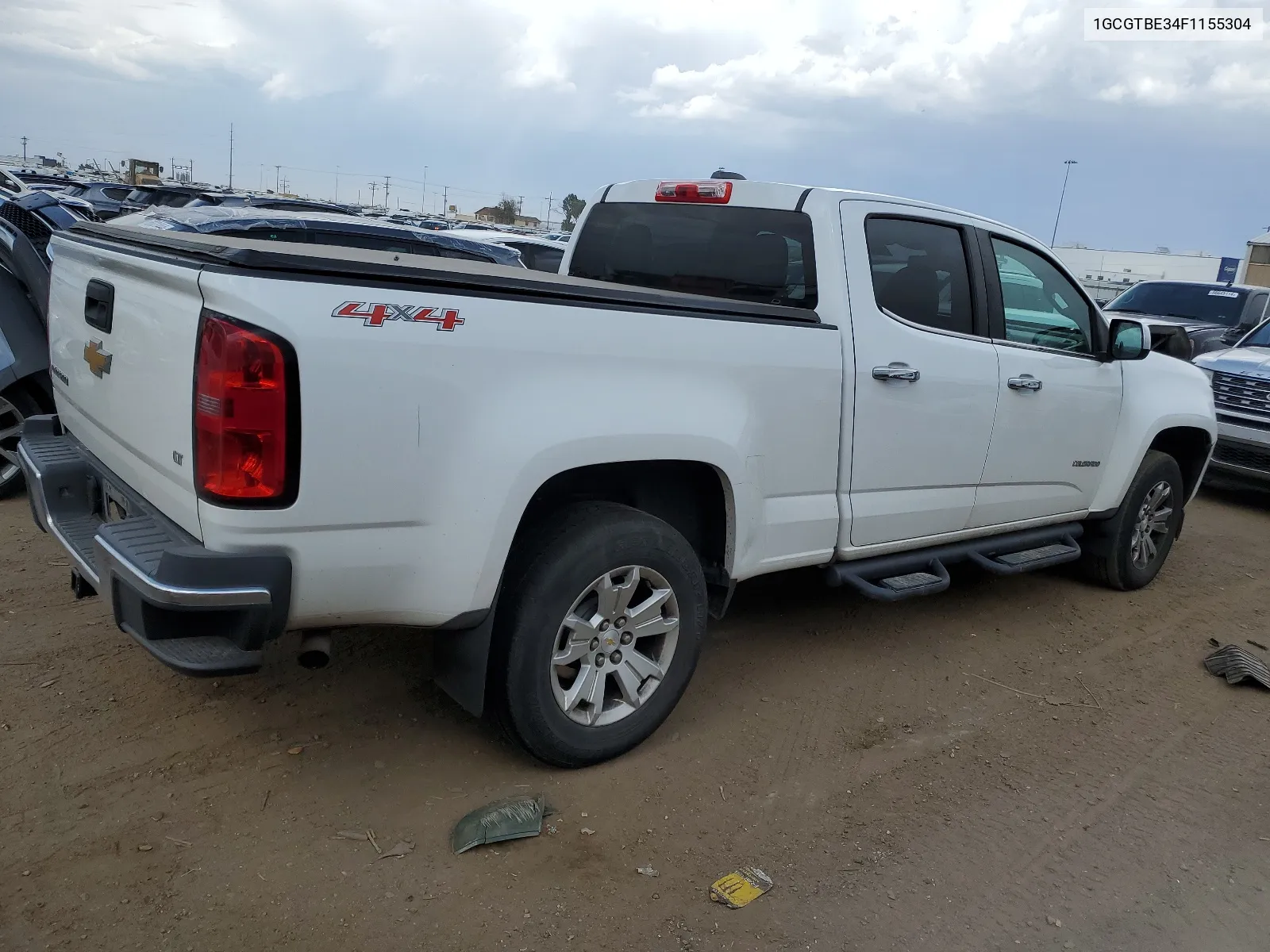 2015 Chevrolet Colorado Lt VIN: 1GCGTBE34F1155304 Lot: 66520384