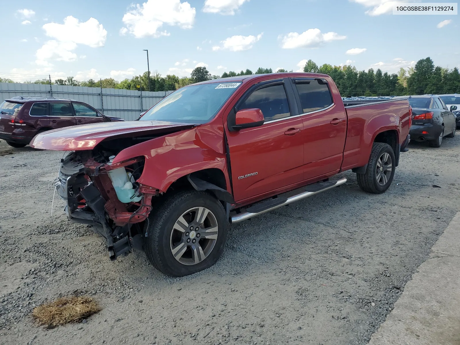 1GCGSBE38F1129274 2015 Chevrolet Colorado Lt