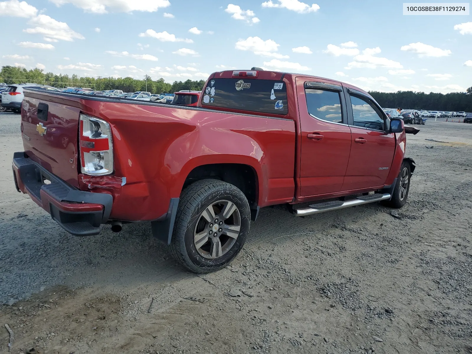 1GCGSBE38F1129274 2015 Chevrolet Colorado Lt