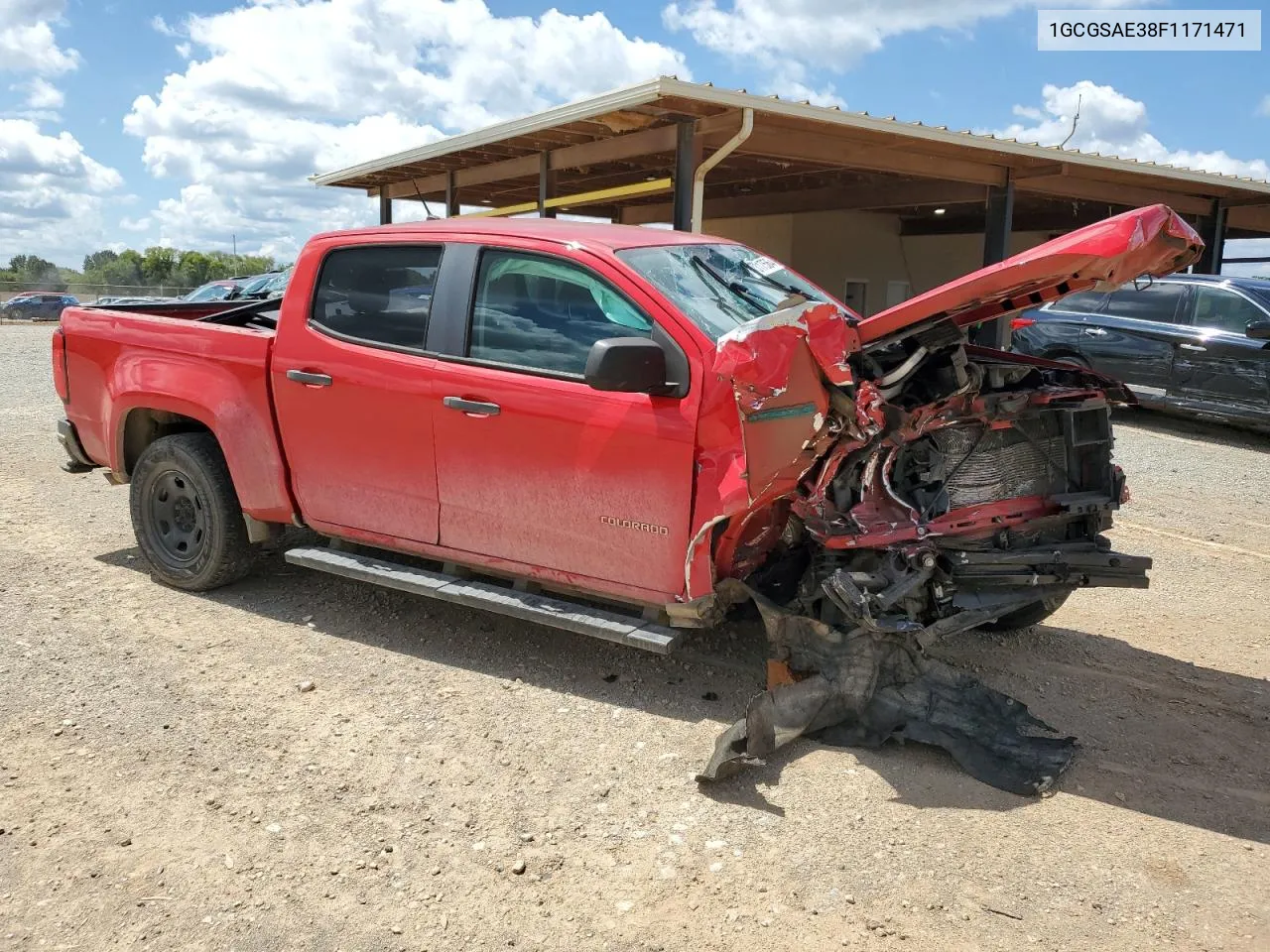 2015 Chevrolet Colorado VIN: 1GCGSAE38F1171471 Lot: 67317564