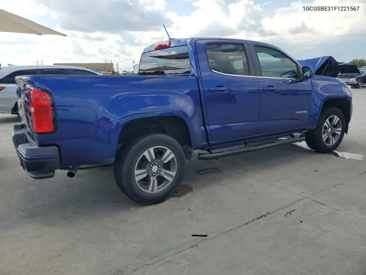 2015 Chevrolet Colorado Lt VIN: 1GCGSBE31F1221567 Lot: 70476534