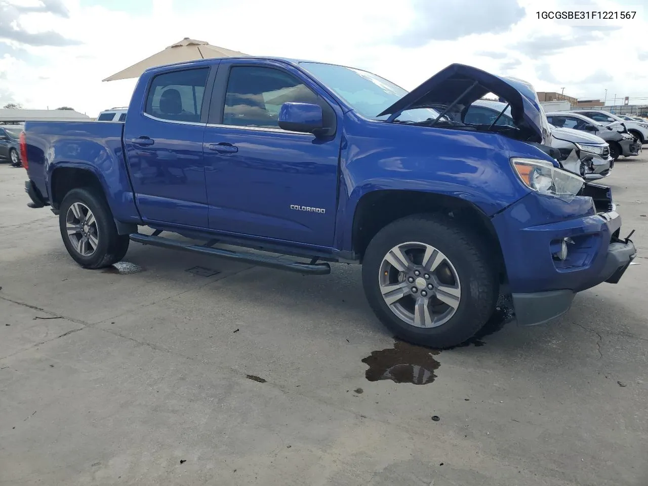 1GCGSBE31F1221567 2015 Chevrolet Colorado Lt