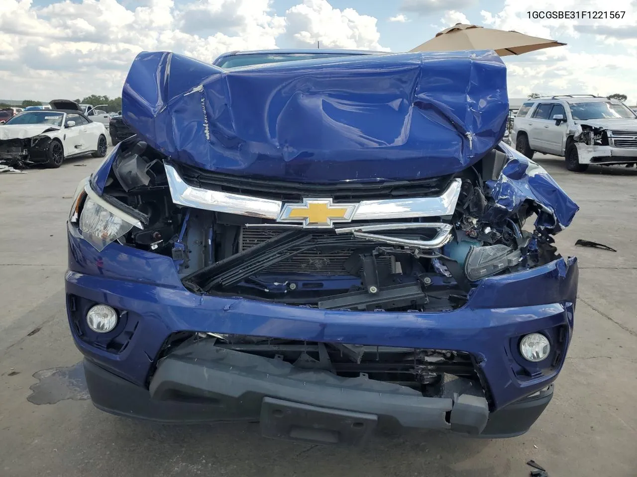 1GCGSBE31F1221567 2015 Chevrolet Colorado Lt