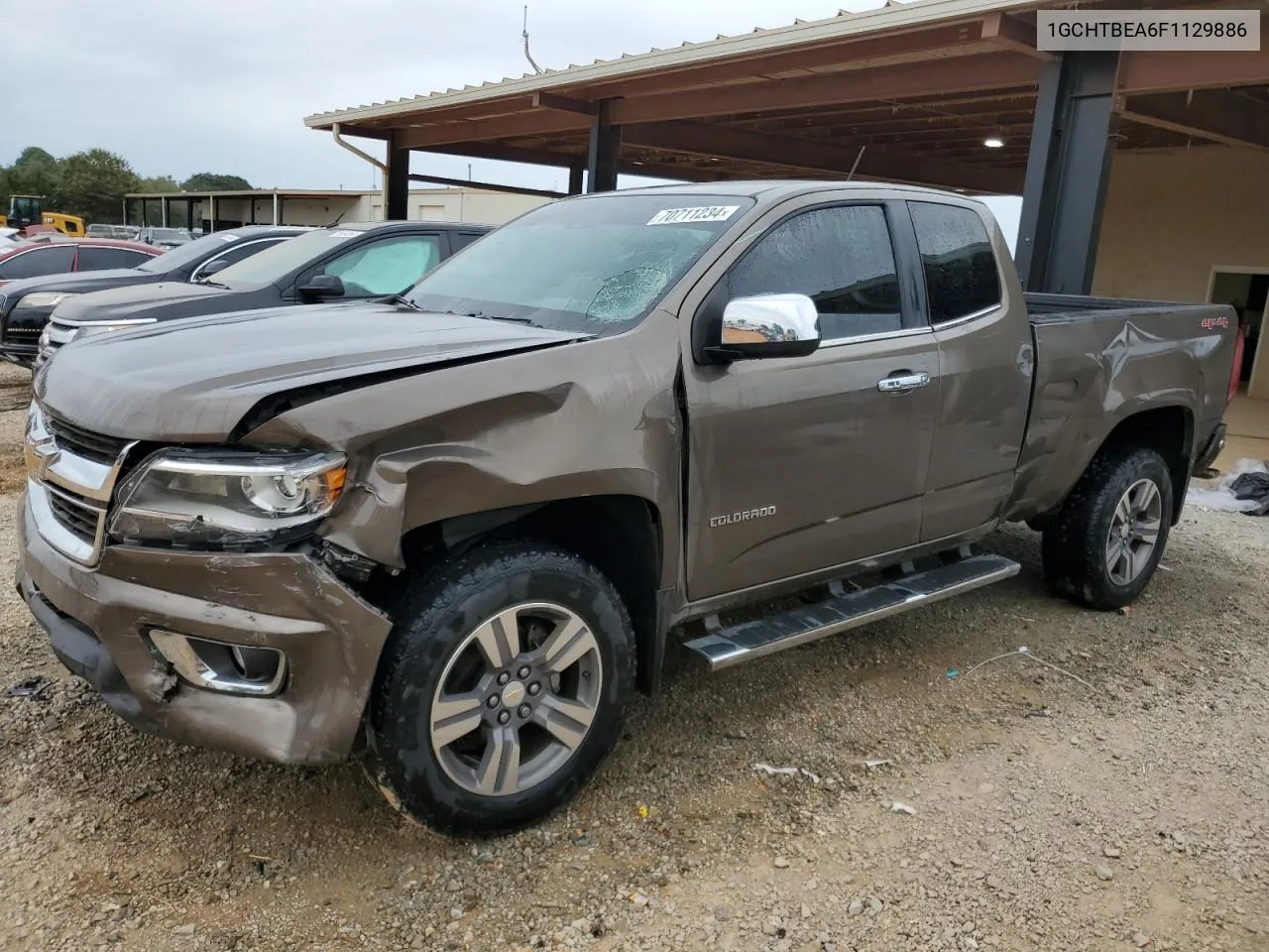 2015 Chevrolet Colorado Lt VIN: 1GCHTBEA6F1129886 Lot: 70711234