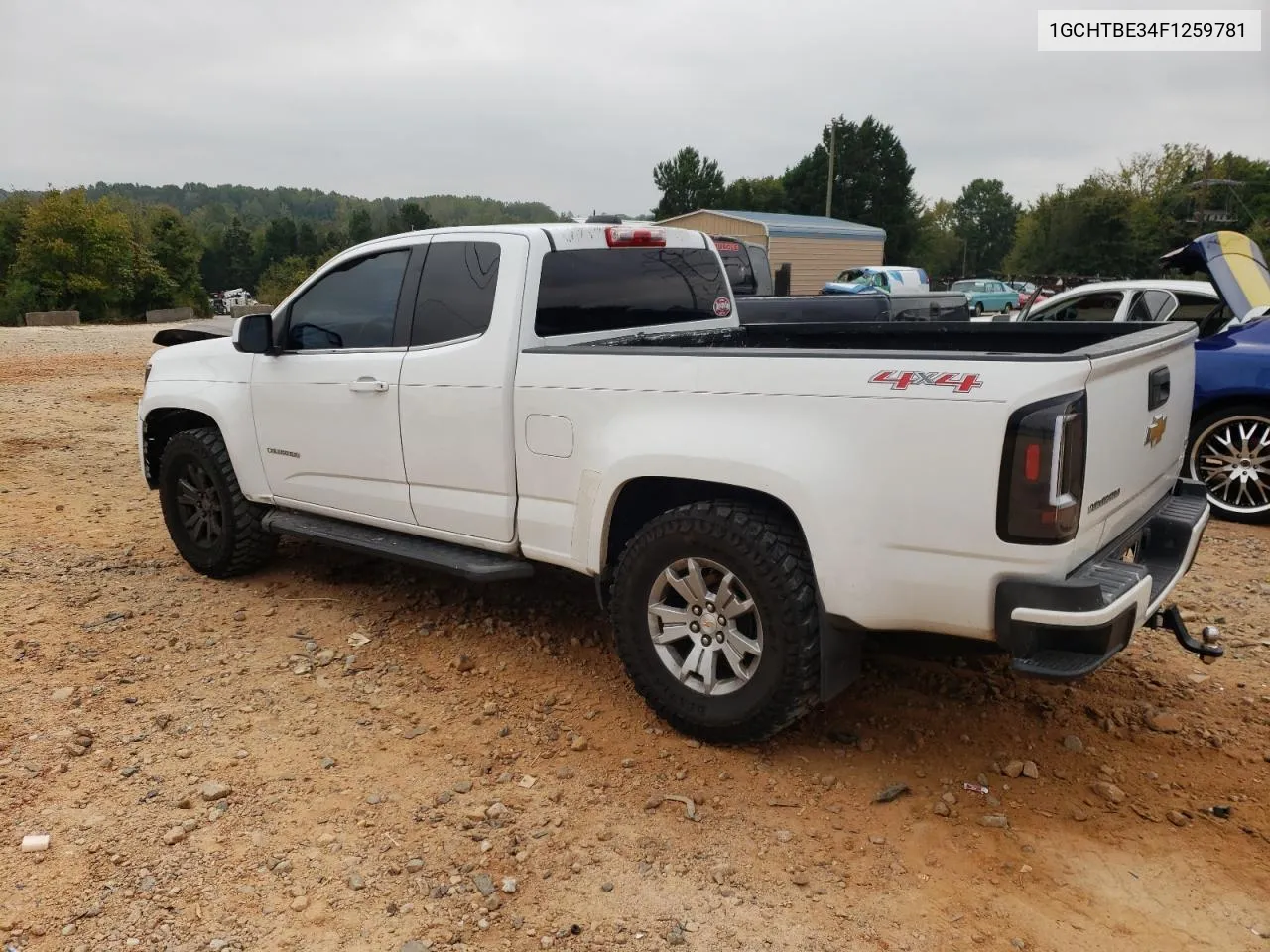 2015 Chevrolet Colorado Lt VIN: 1GCHTBE34F1259781 Lot: 72918734