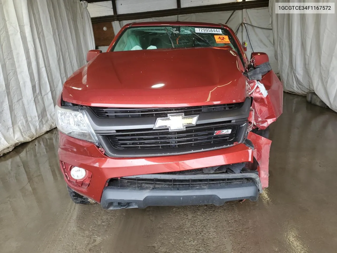 1GCGTCE34F1167572 2015 Chevrolet Colorado Z71