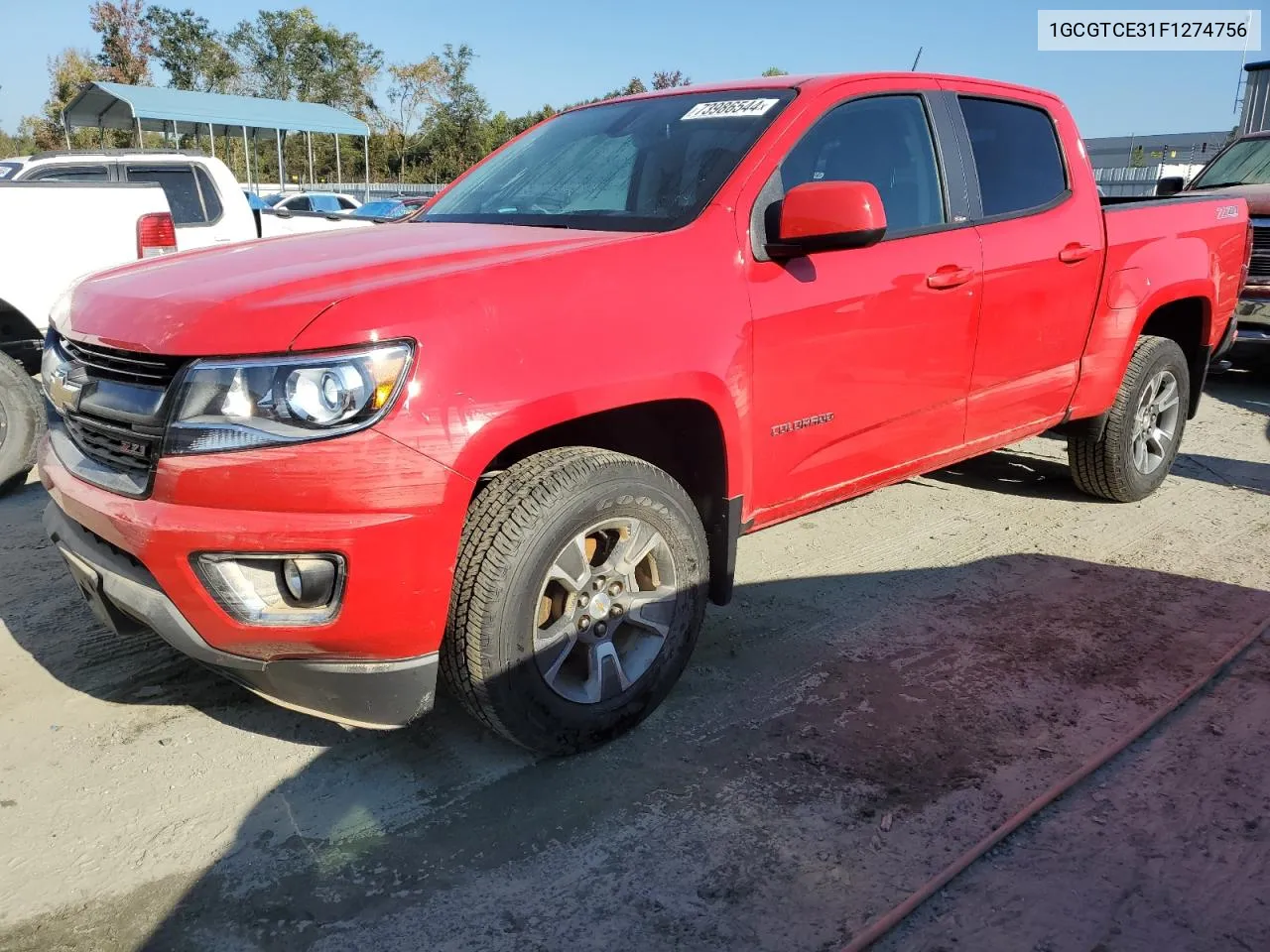 1GCGTCE31F1274756 2015 Chevrolet Colorado Z71