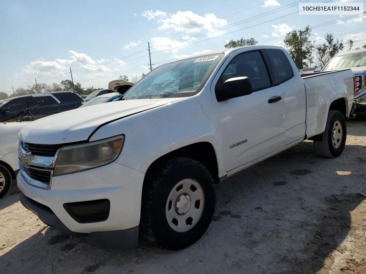 2015 Chevrolet Colorado VIN: 1GCHS1EA1F1152344 Lot: 74787054