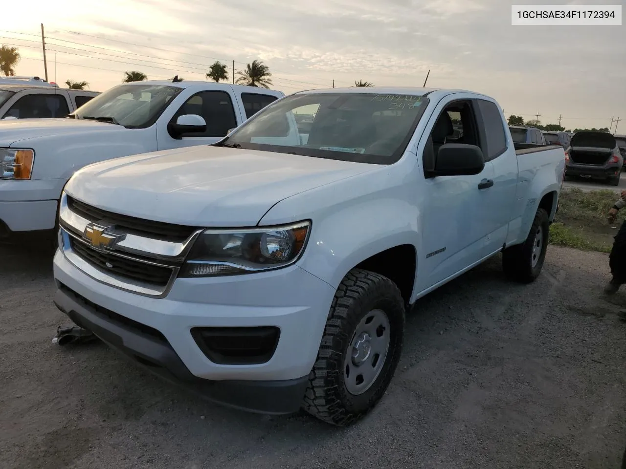 2015 Chevrolet Colorado VIN: 1GCHSAE34F1172394 Lot: 75194214