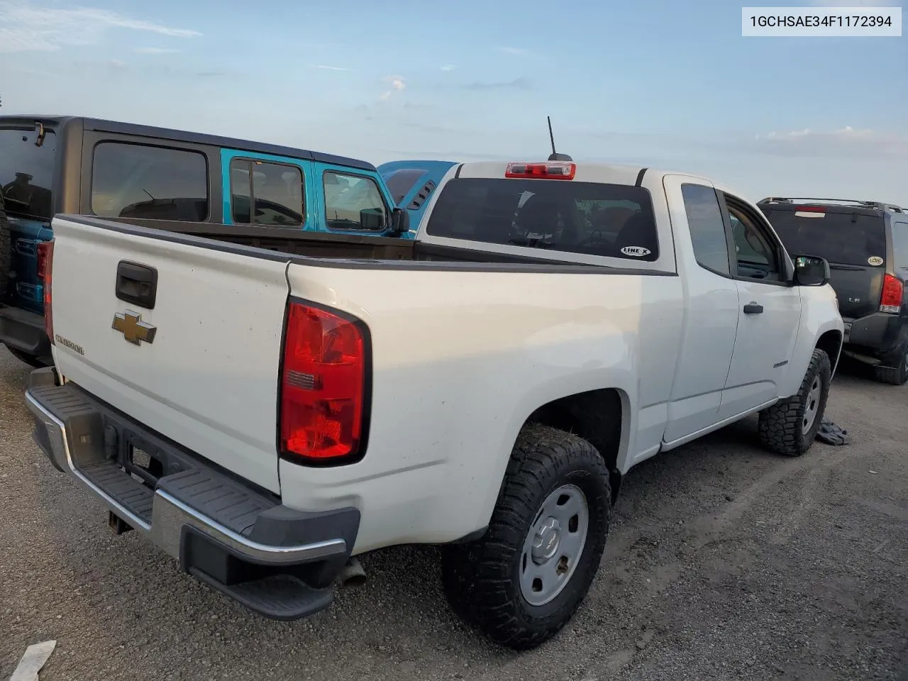 2015 Chevrolet Colorado VIN: 1GCHSAE34F1172394 Lot: 75194214