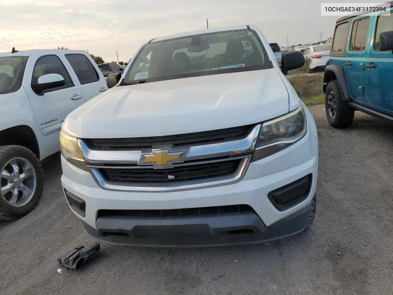 2015 Chevrolet Colorado VIN: 1GCHSAE34F1172394 Lot: 75194214