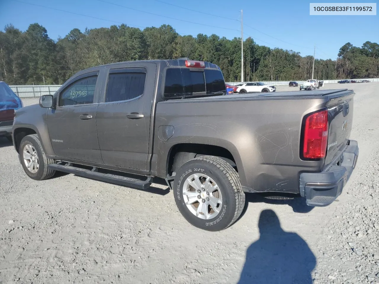 2015 Chevrolet Colorado Lt VIN: 1GCGSBE33F1199572 Lot: 75464744