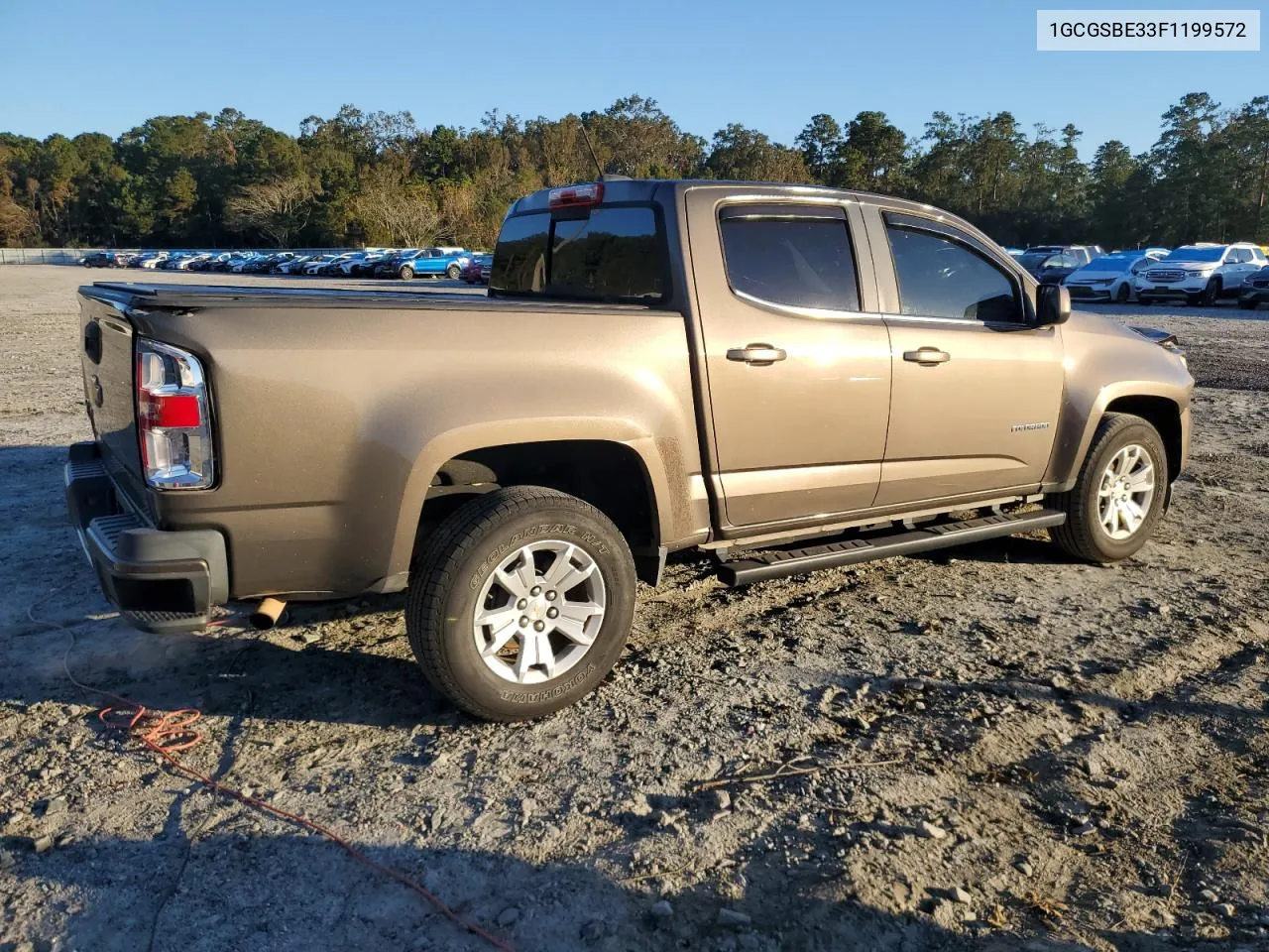 2015 Chevrolet Colorado Lt VIN: 1GCGSBE33F1199572 Lot: 75464744