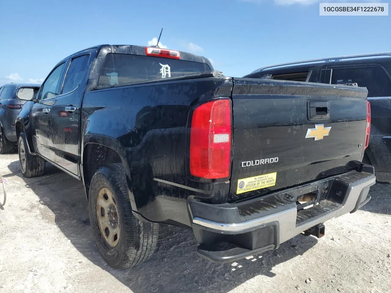 1GCGSBE34F1222678 2015 Chevrolet Colorado Lt