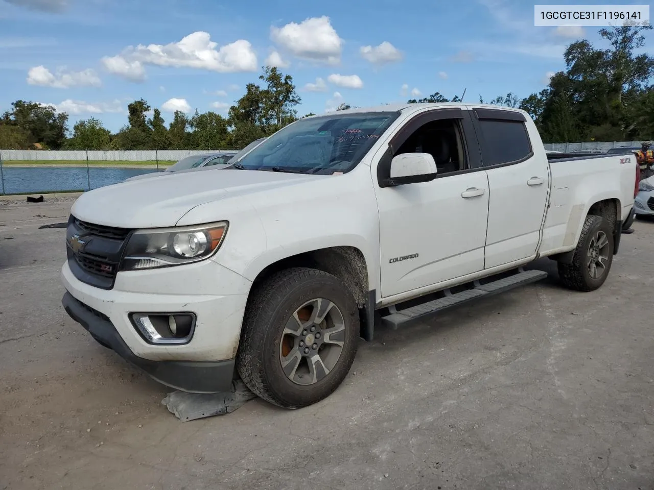 2015 Chevrolet Colorado Z71 VIN: 1GCGTCE31F1196141 Lot: 76930594