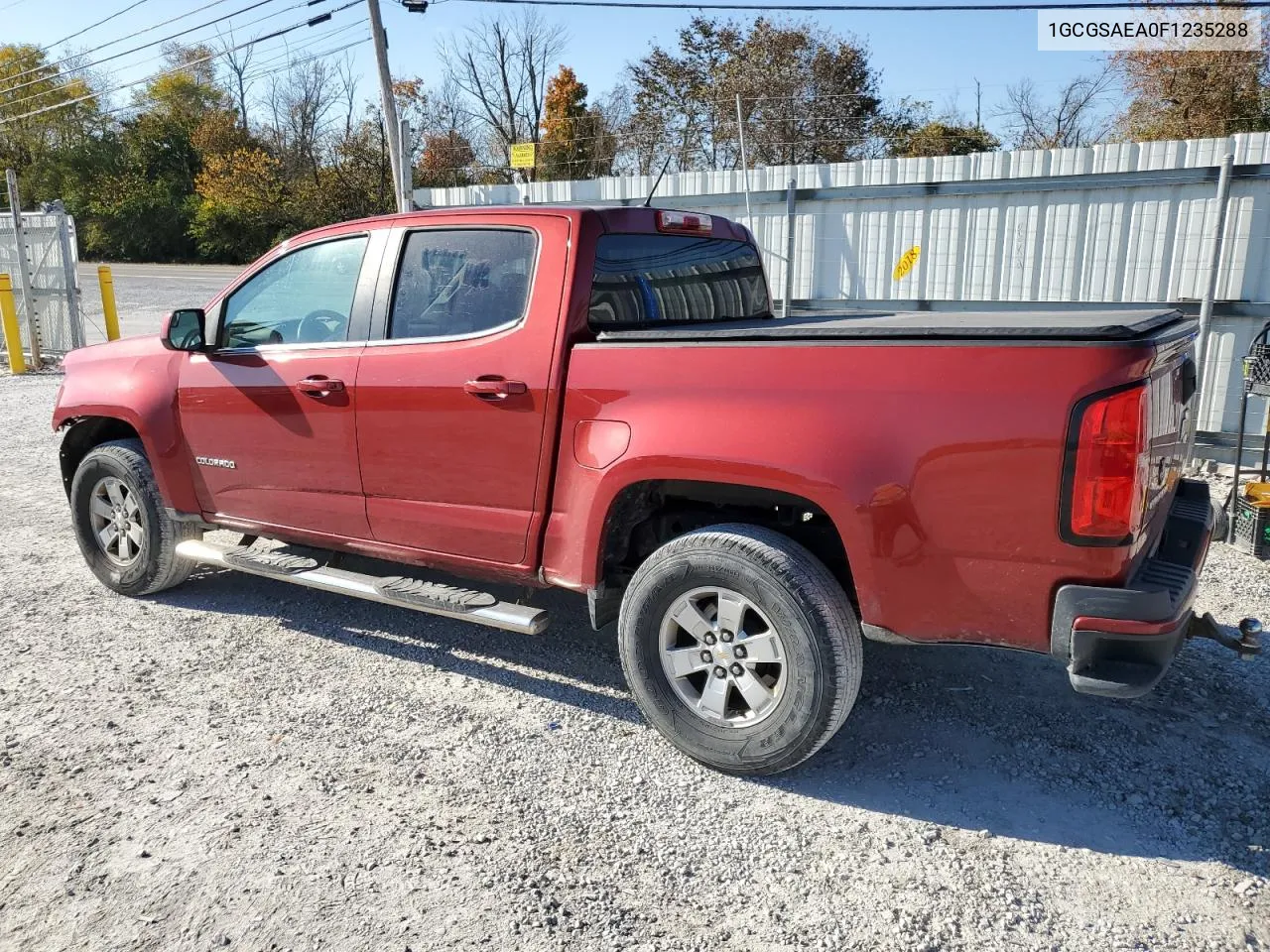 2015 Chevrolet Colorado VIN: 1GCGSAEA0F1235288 Lot: 77209794