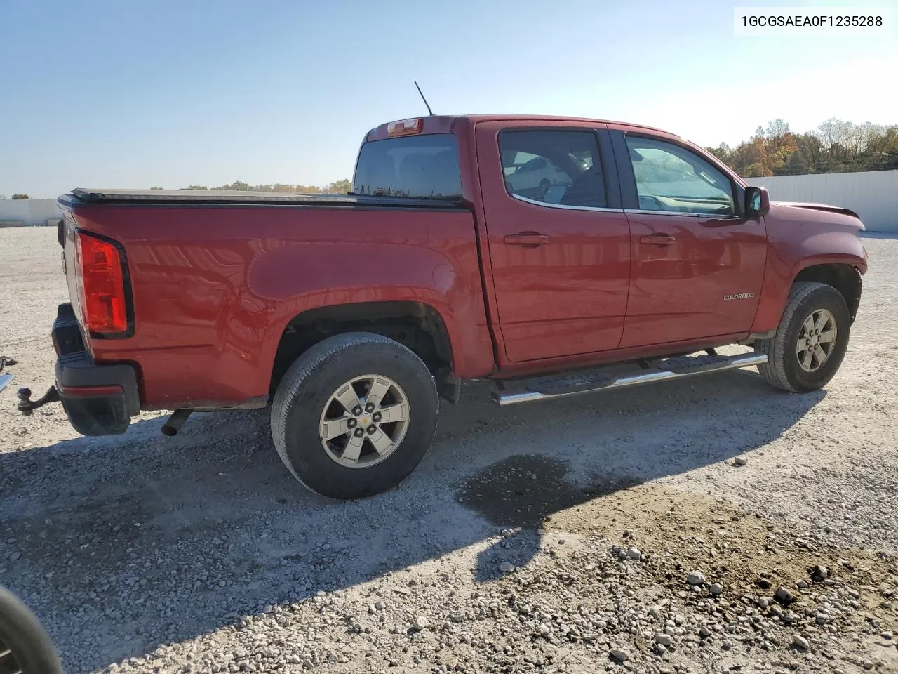 2015 Chevrolet Colorado VIN: 1GCGSAEA0F1235288 Lot: 77209794