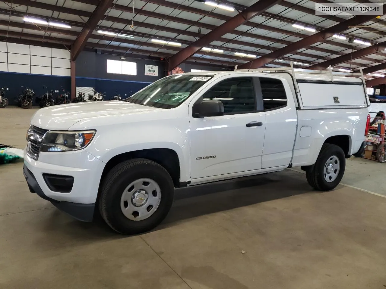 2015 Chevrolet Colorado VIN: 1GCHSAEAXF1139348 Lot: 77674494