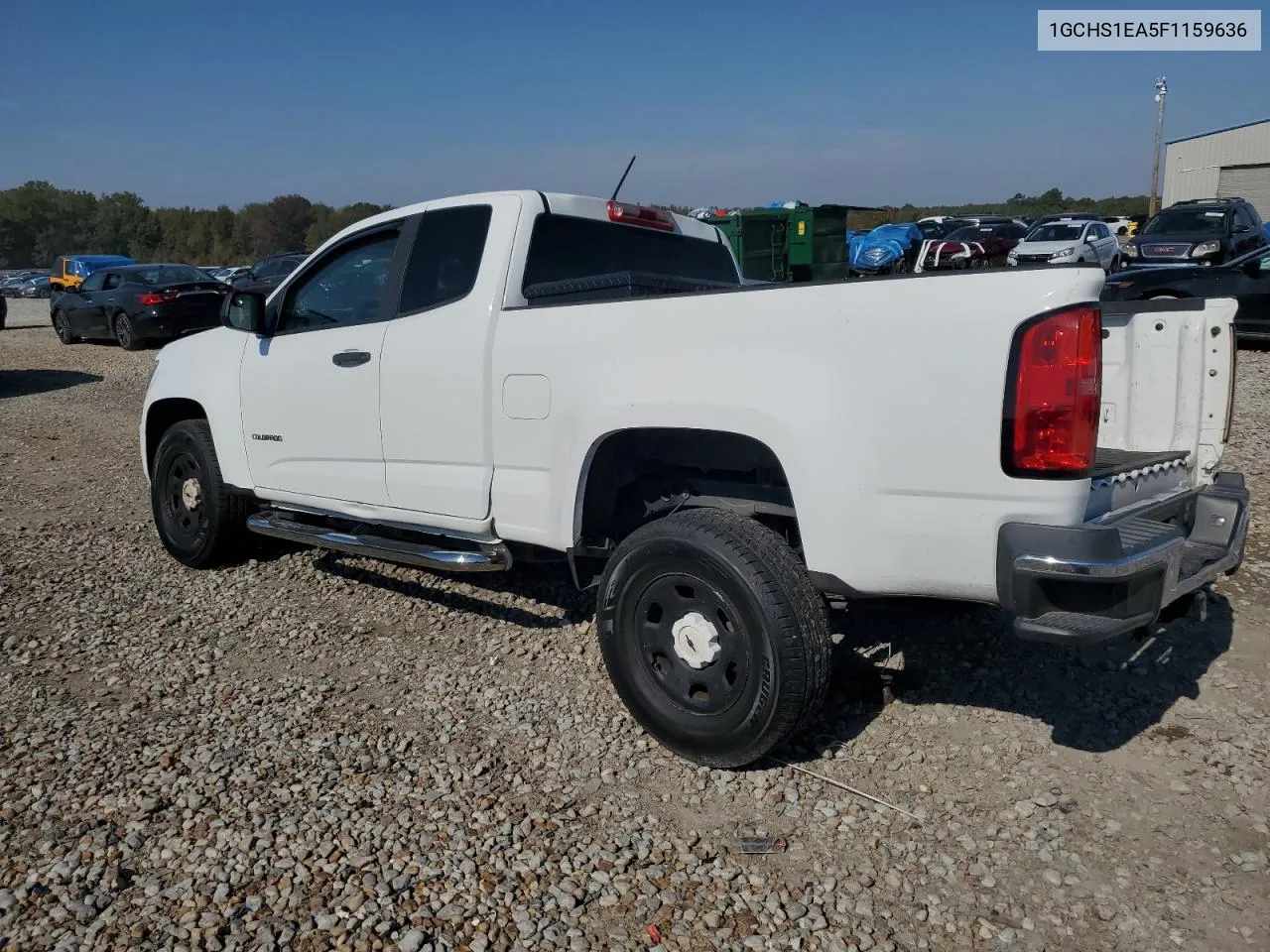 2015 Chevrolet Colorado VIN: 1GCHS1EA5F1159636 Lot: 77876004